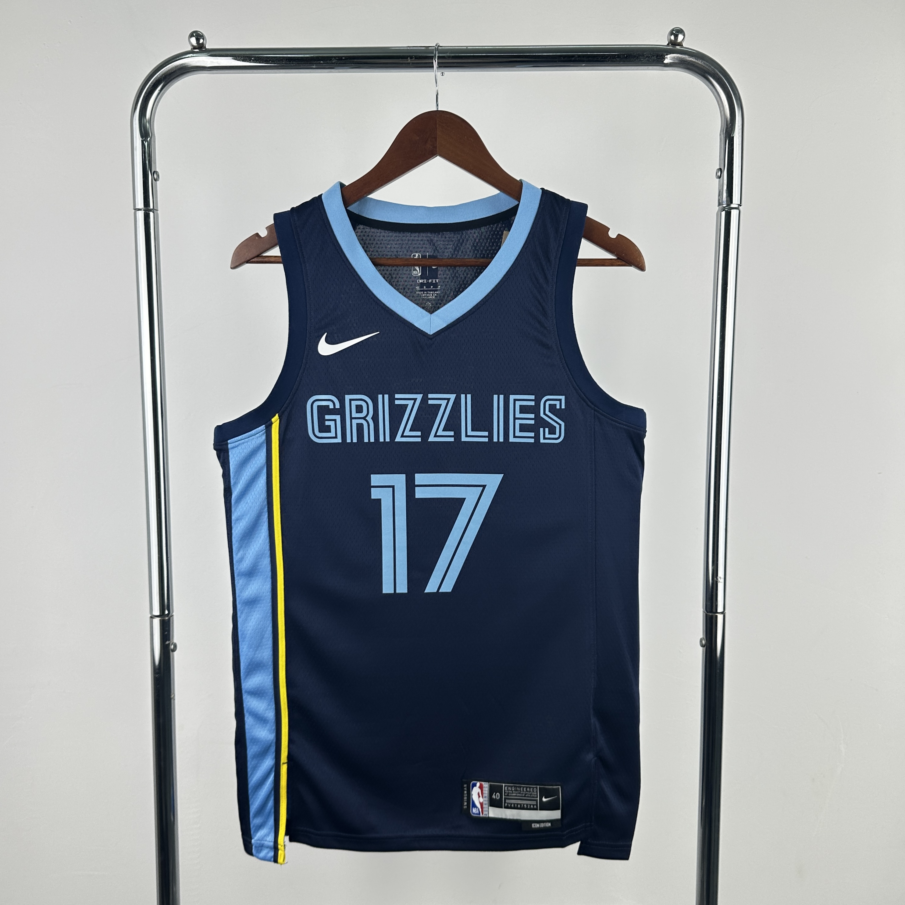 Men Memphis Grizzlies #17 Kawamura Drak Blue Season Nike 2025 NBA Jersey